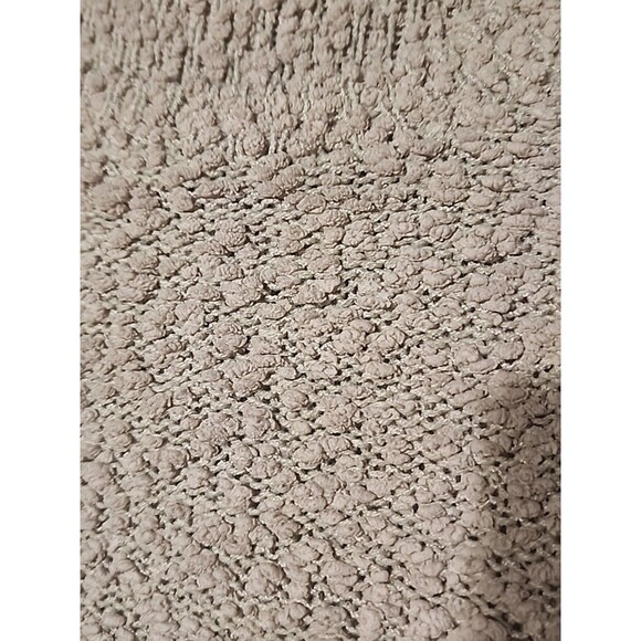 Mittoshop Women’s S/M Beige Popcorn Knit Sweater Soft Textured Long Sleeve Top - Picture 6 of 7